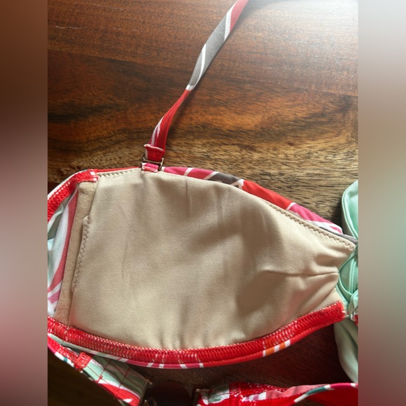 Victoria’s Secret Bikini Top Like New! Tropical Print Size Small - Picture 11 of 13